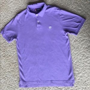 Men’s Chaps lavender polo size M